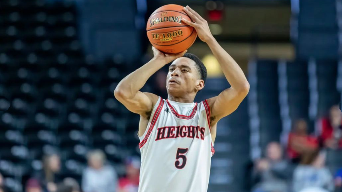 Senior guard Marcus Zeigler helped the Wichita Heights boys basketball team defeat Kapaun Mt. Carmel for the first time since 2019 in Tuesday’s 51-36 win.