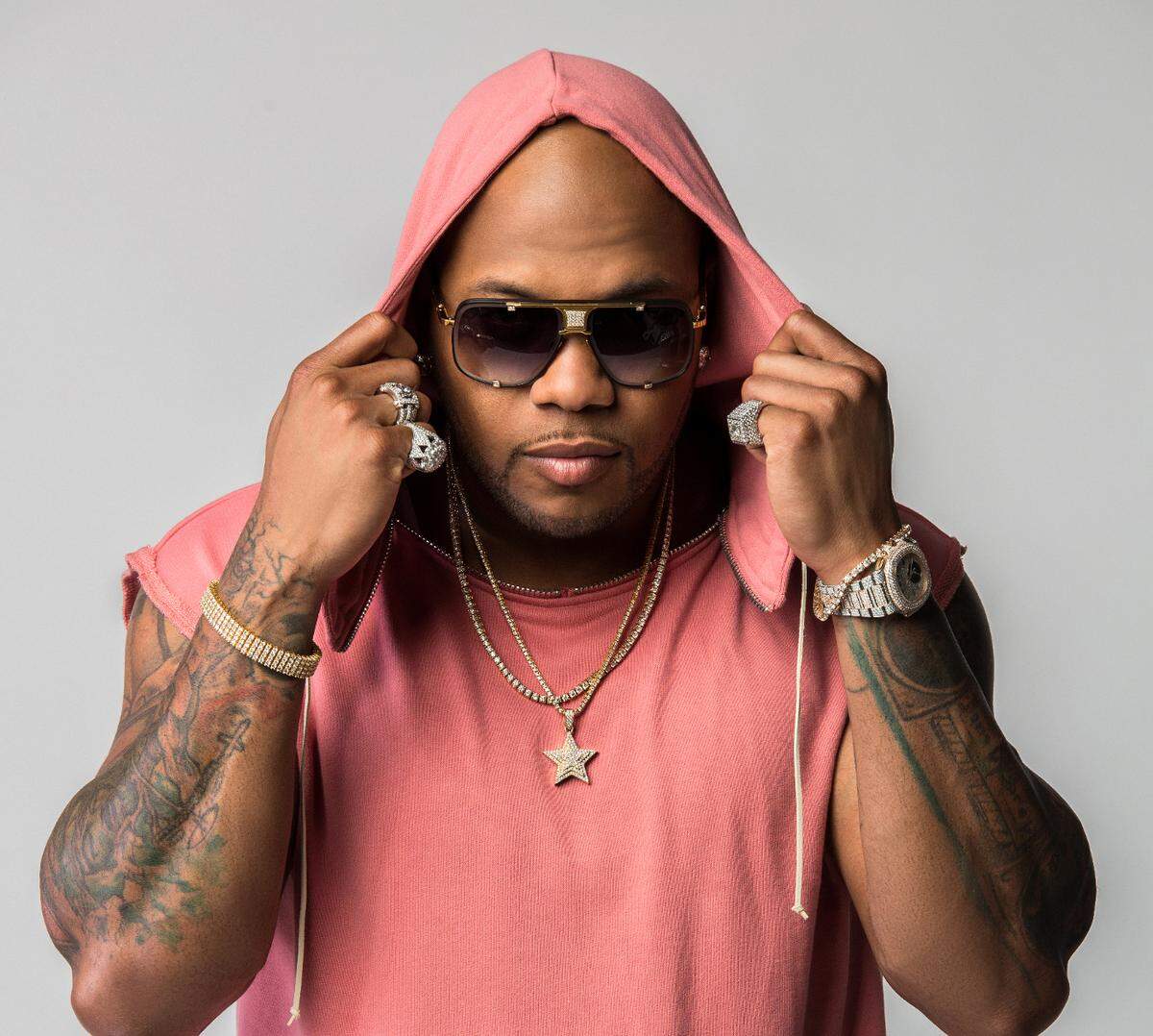 Rap and hip hop star Flo Rida will perform at the Wichita Riverfest on May 31.
