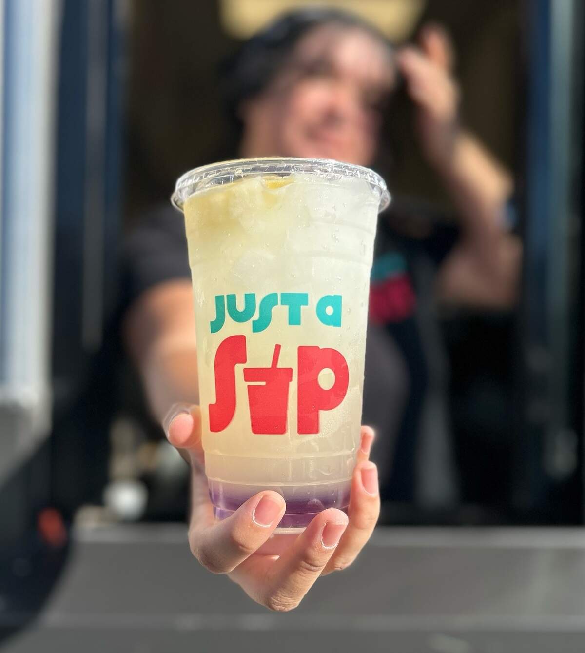 The owner of Just a Sip suggests that people try something they wouldn’t normally order on “free drink” day this week.