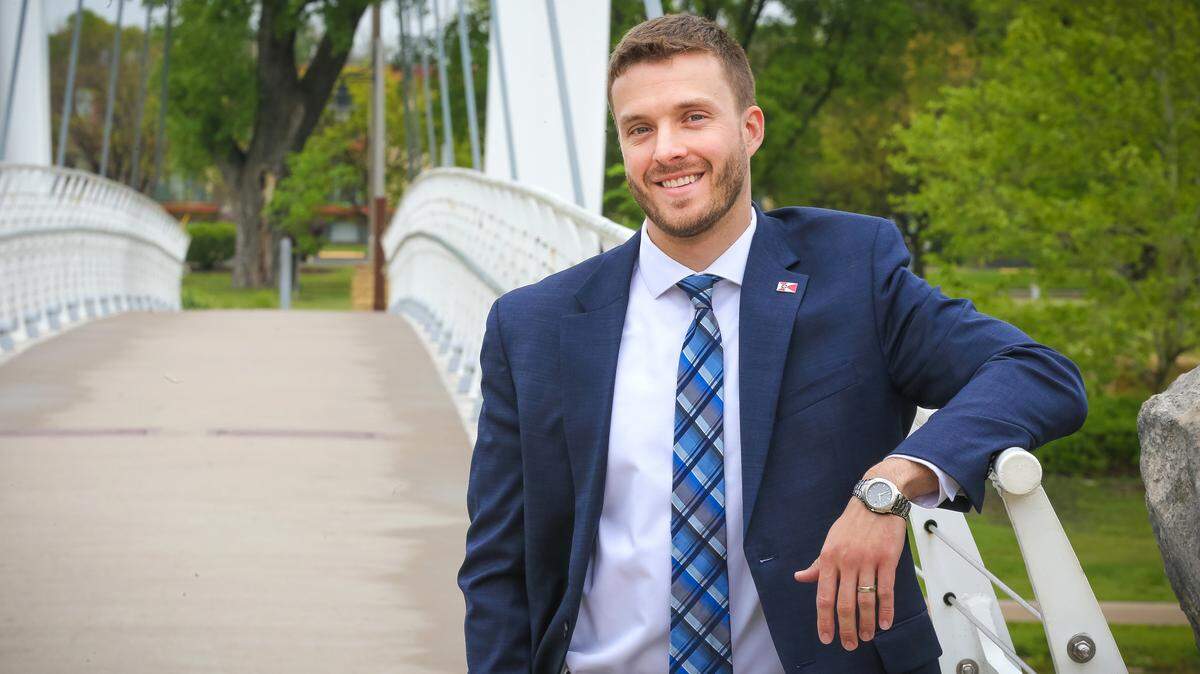 Andrew Wiens, vice president of government relations for the Wichita Regional Chamber of Commerce.