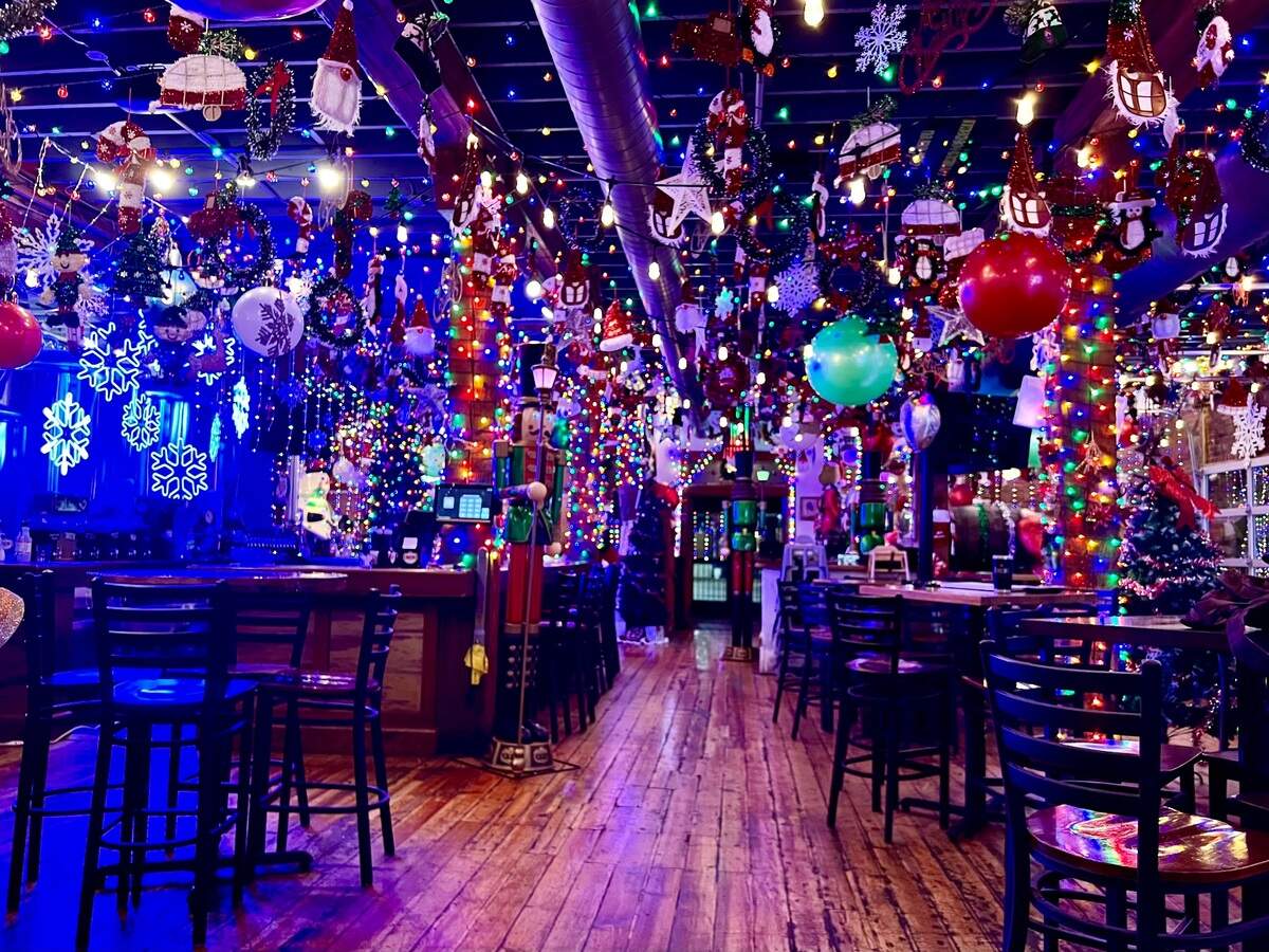 River City Brewing’s holiday pop-up bar is called “SnowGlobe.”