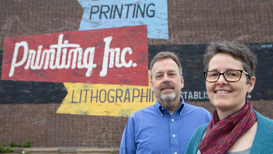 Tracy Hoover and Curt Gridley are opening Groover Labs, a technology hub, this fall in the former Printing Inc. space downtown.