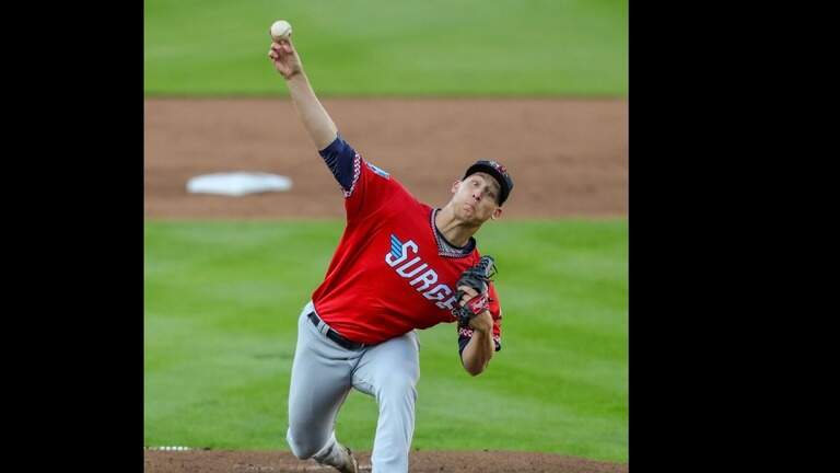 Four pitchers combine for 14 strikeouts and shutout in opening-day win for Wind Surge