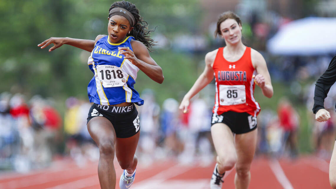 Kansas high school track and field: League meet champions crowned around Wichita