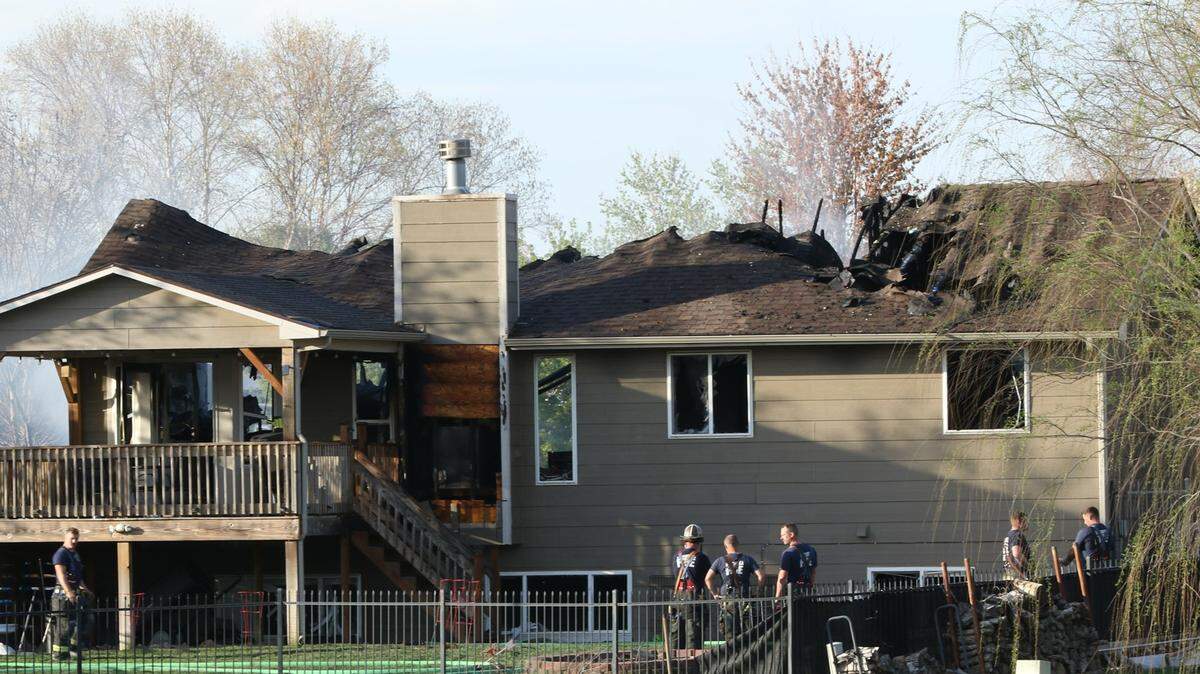 Authorities are investigating after an explosion at a southwest Wichita home Sunday evening.