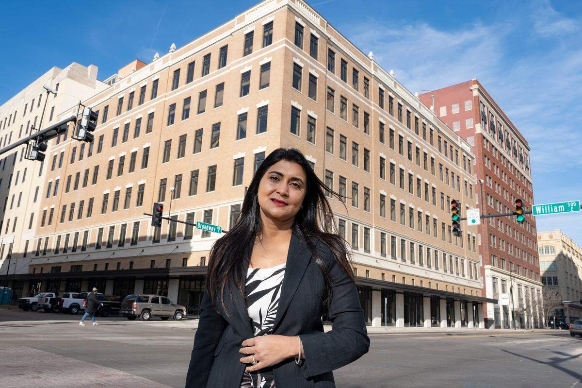 Developer Sudha Tokala said redeveloping five older downtown properties has been much more arduous than she thought it would be, in part due to what she called red tape with the city.