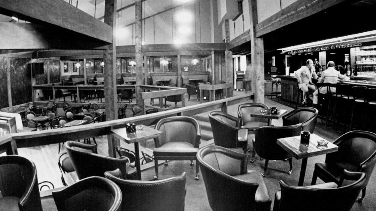 When it opened in 1975, the hotel at the corner of Kellogg and Rock operated as The Hilton East Hotel and it had a popular nightclub/restaurant inside called Judge Riggs.