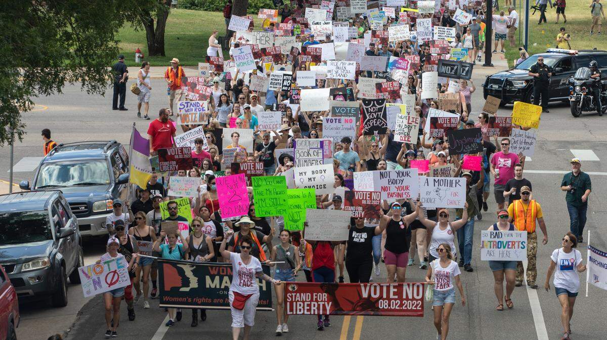 Kansans will be the first to vote on abortion. The White House won’t comment.