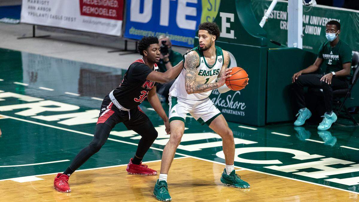 Eastern Michigan target Ty Groce.