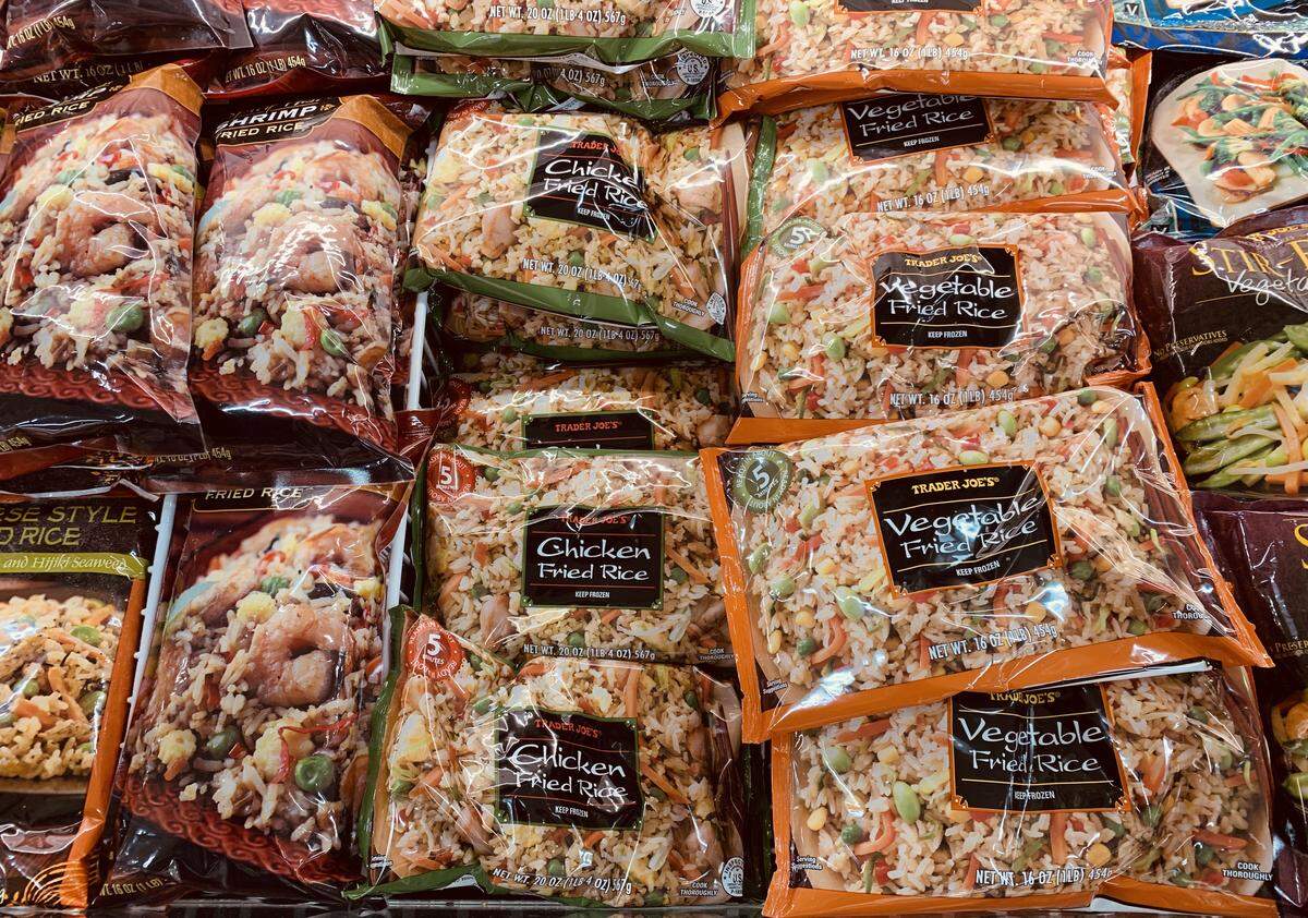Wichita loves Trader Joe’s easy-to-prepare frozen fried rice, and it comes in several varieties.