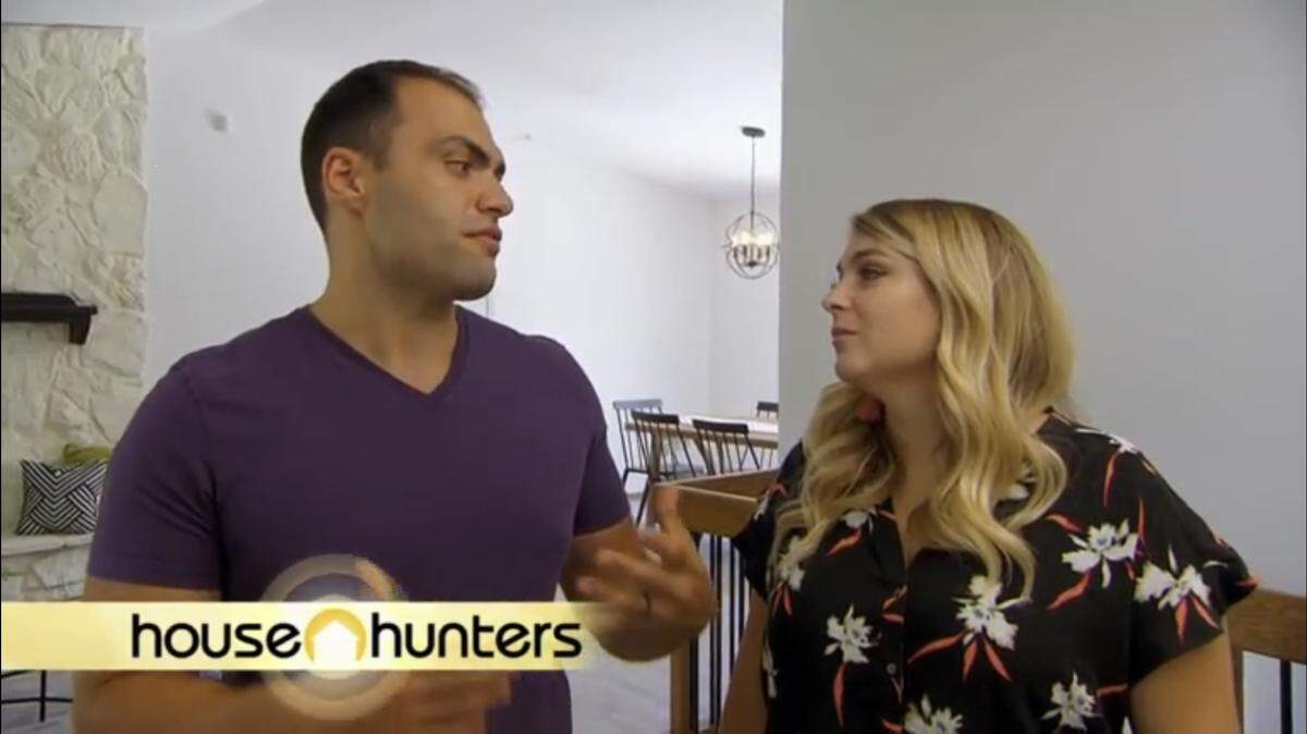 Robert and Lara Brooks of Wichita were featured on a Thursday-night episode of “House Hunters” on HGTV.