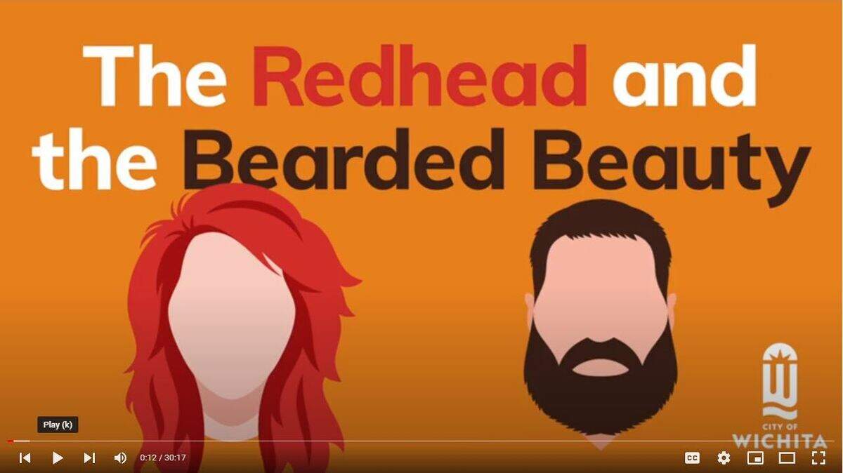 The Redhead and the Bearded Beauty features City Hall communications managers Megan Lovely and Tyler Schiffelbein.