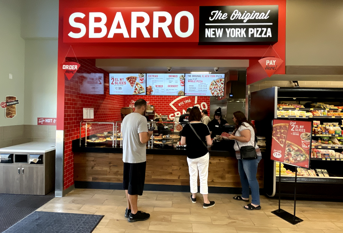 Wichita’s first Sbarro-inside-a-Kwik Trip opened on Tuesday.