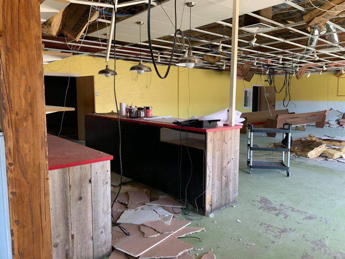 A view of the cashier stand in the original Doo-Dah Diner downtown