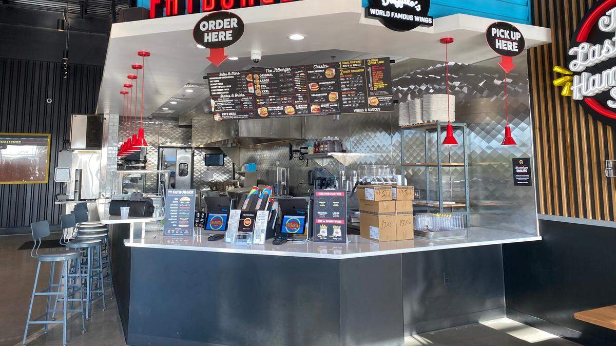 Wichita’s first Fatburger & Buffalo’s Express restaurant opens Wednesday near K-96 and Greenwich.