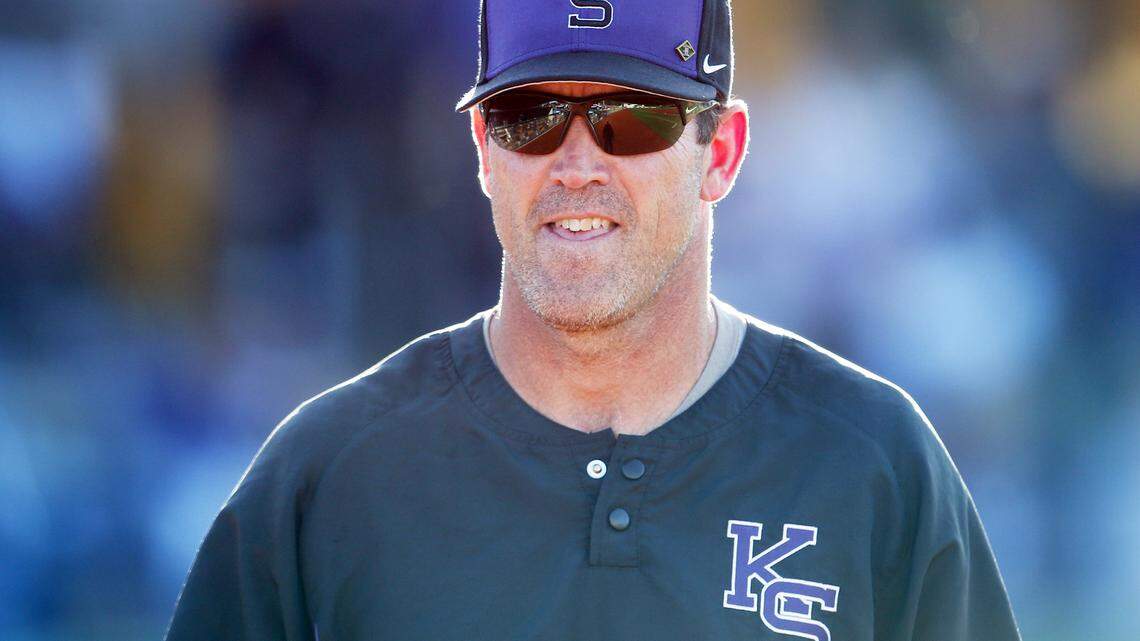Brad Hill, the most successful baseball coach in Kansas State history, will step down at the end of the season, the school announced Tuesday.