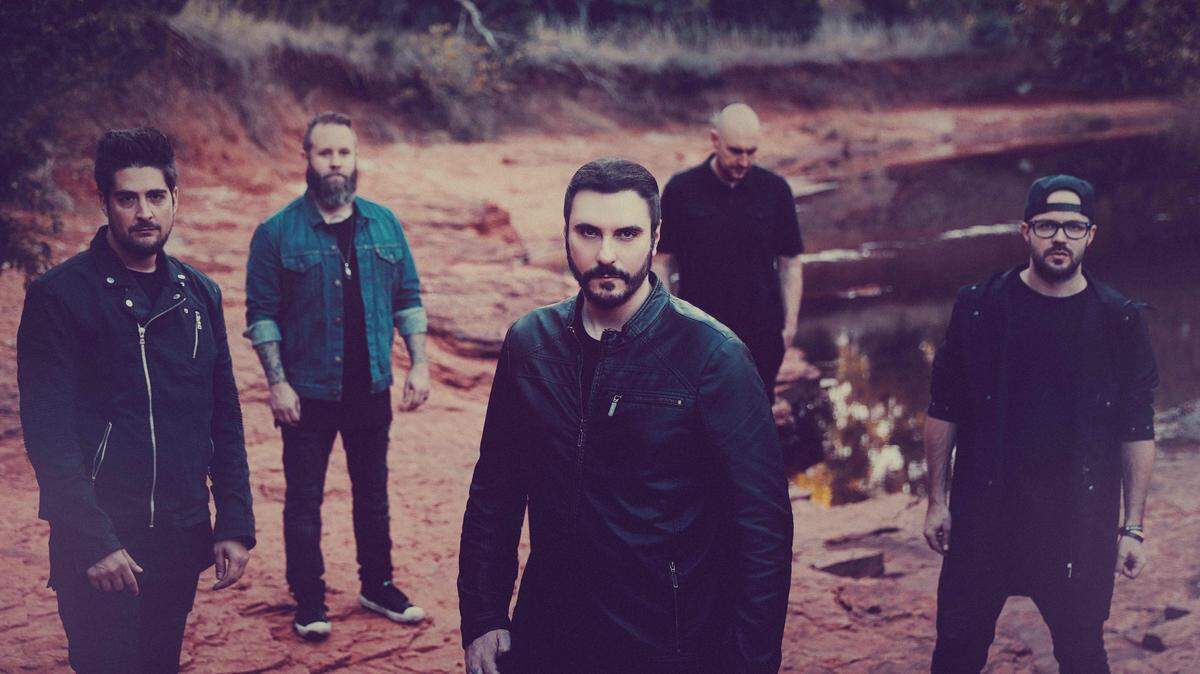 Breaking Benjamin performs on Tuesday at Intrust Bank Arena.