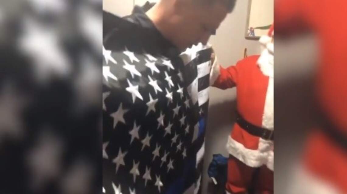 ‘He inspires me’: Wichita police pay special visit to teen fighting rare disease