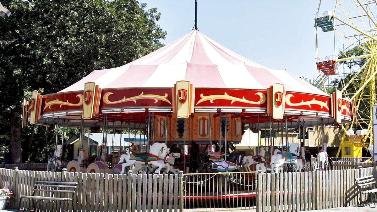 FILE Joyland’s carousel at the amusement park in 2006.