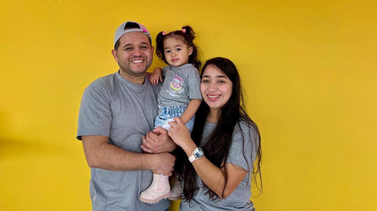 Huber and Carla Pineda named their Mena’s Donut House after their 2-year-old daughter, Ximena.