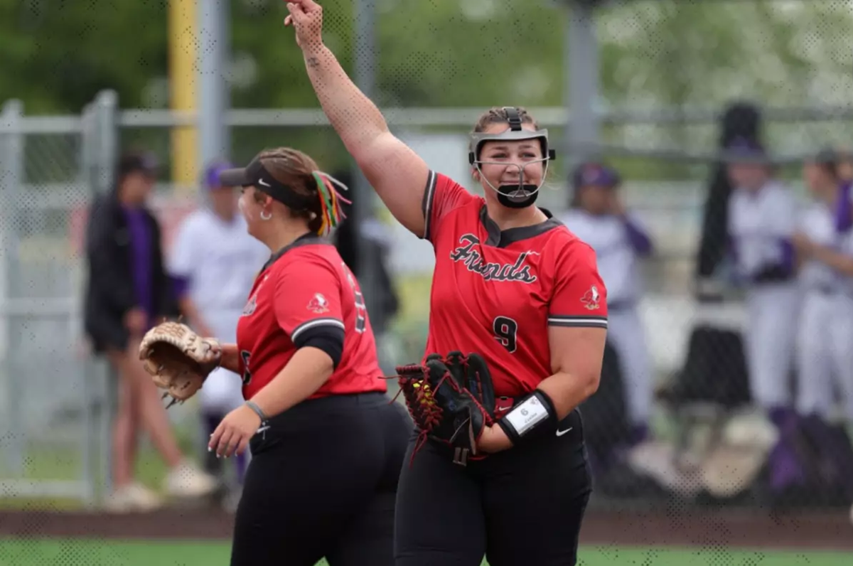 Former Maize ace Riley Wertz helped lead Friends back to the NIAA national tournament this week.