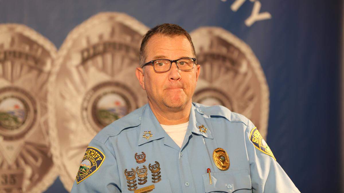 Sedgwick County Sheriff Jeff Easter gives an update Thursday on a Haysville police shooting that left a 68-year-old man dead on Tuesday.