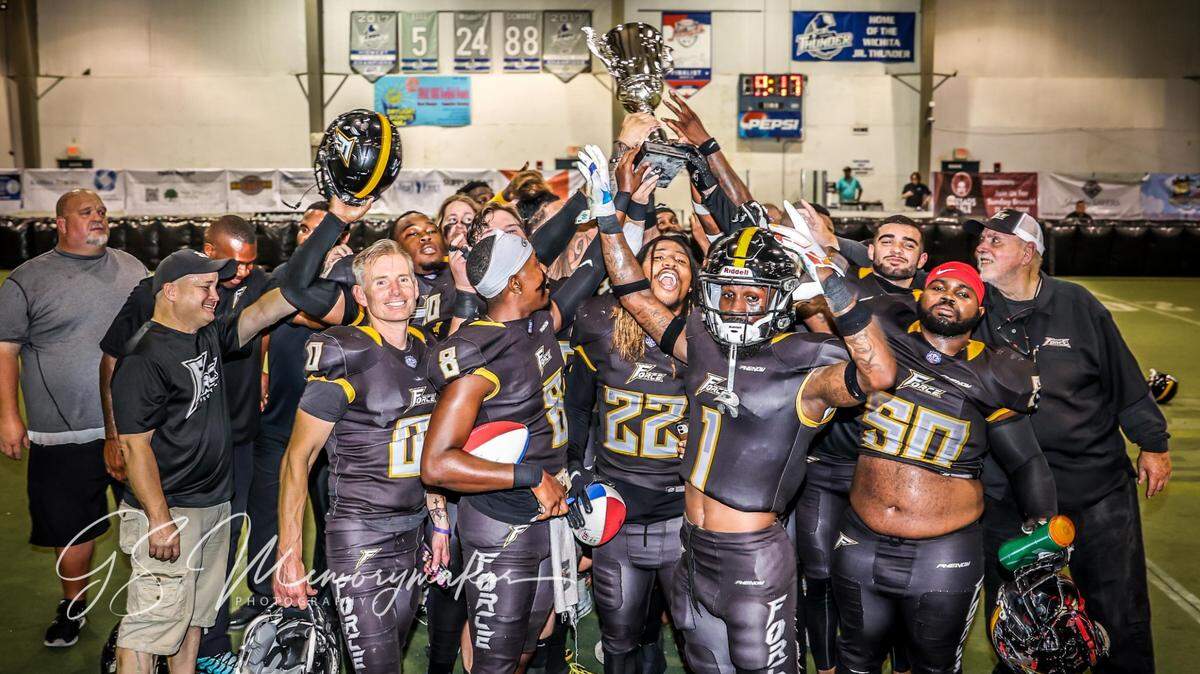 The Wichita Force defeated Magnolia State, 52-6, on Saturday to win the Arena Football Association Cup.