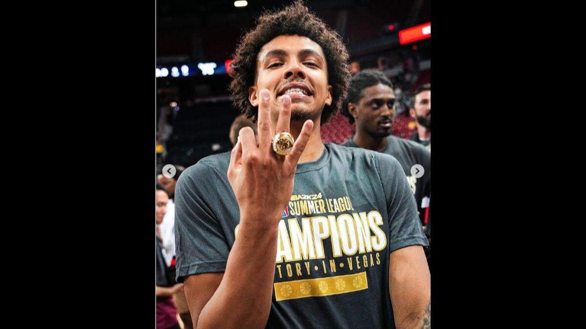 Former Wichita State point guard Craig Porter Jr. helped lead the Cleveland Cavaliers to the 2023 NBA Summer League championship in Las Vegas, culminating in a near triple-double in the title win on Monday night.