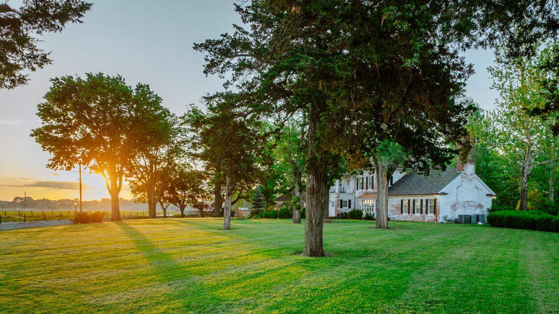 Historic Kansas ranch, complete with bomb shelter, listed for sale. See photos