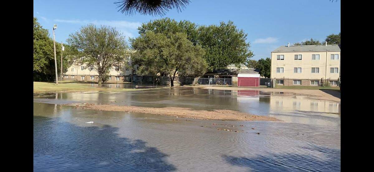 A main waterline ruptured Thursday afternoon near McAdams Park in Wichita, flooding the residential neighborhood near 17th Street and I-135. The entire city lost water pressure, causing KDHE to issue a boil water advisory for more than half a million people. 