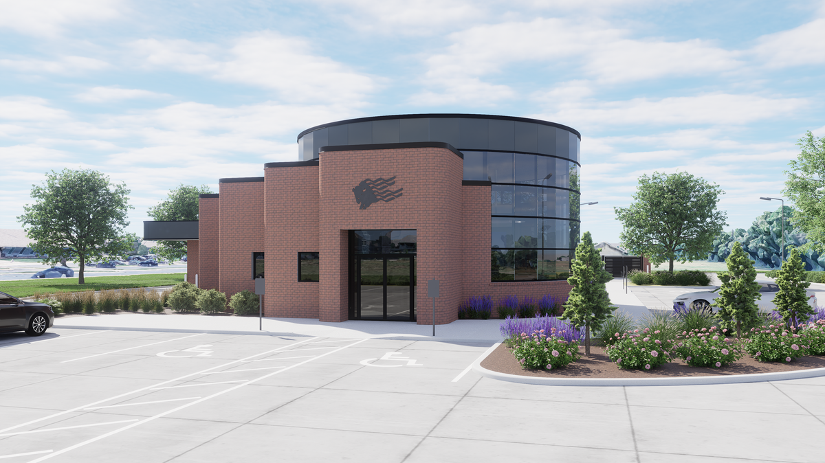 Mid American Credit Union, which is celebrating 90 years this year, is building this new branch in northeast Wichita and plans more branches in the next year.