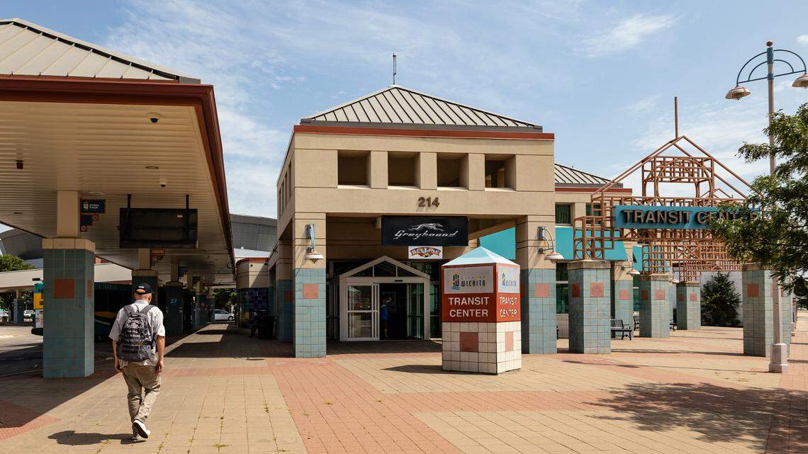 The city has two sites — the southeast corner of Broadway and William where a parking lot is and the southeast corner of Topeka and William where the Wichita Transit center is currently — that it is offering to sell or lease to KU and WSU for a new biomedical campus.