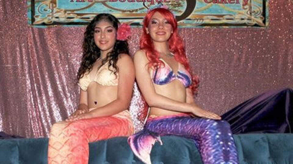 The Enchanted Mermaid women’s boutique coming to Douglas and Hillside will always have at least one mermaid lounging about the store ready to greet customers and pose for pictures. They also can help others transform into mermaids for the day.