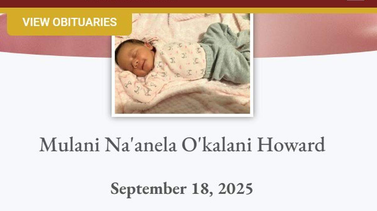 Mulani Howard died on Sept. 18, 2025.