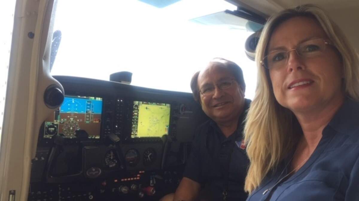 Teresa and Kirby Ortega are starting Ortega Aviation Services, which will include what they call the region’s only ground school.