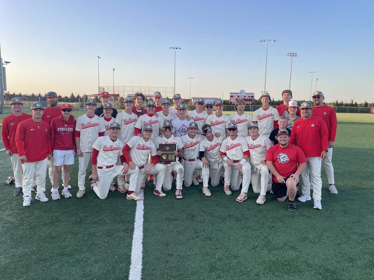 The McPherson baseball team clinched a spot in the Class 4A state tournament on Tuesday by winning a regional title.