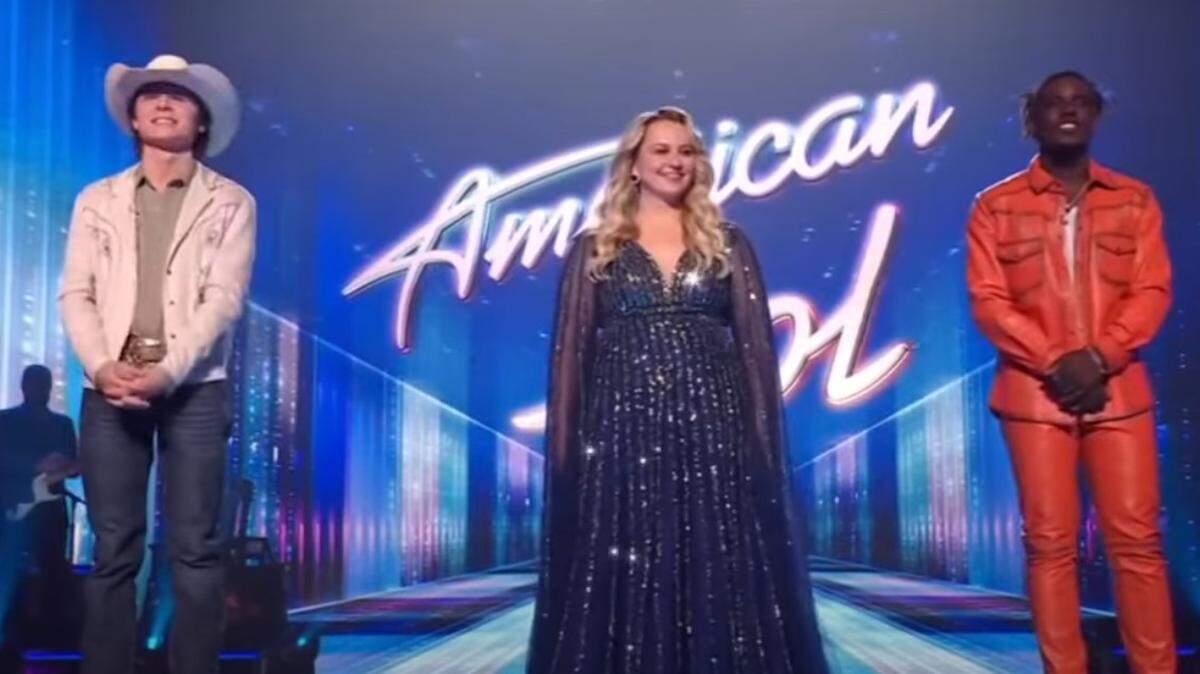 John Foster, Breanna Nix and Jamal Roberts were the three finalists on American Idol. Their competition was pushed off Wichita airwaves by tornado coverage Sunday night, but KAKE-TV is rebroadcasting the entire three-hour finale tonight on its secondary channel.
