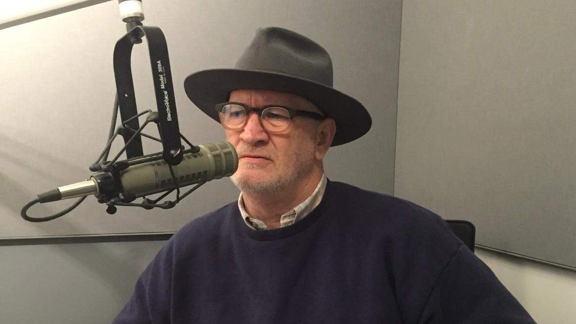 Following a complaint from the Wichita Art Museum’s outgoing director, KMUW, 89.1-FM, pulled a commentary from artist Curt Clonts, pictured, on Friday. A social media firestorm followed, and KMUW has reinstated the piece.