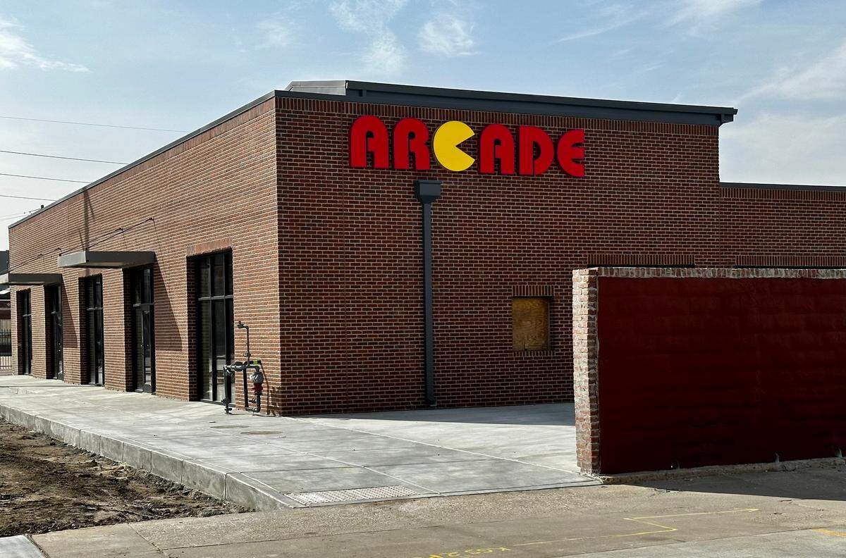 Opening day at The Arcade’s new home is set for May 13.