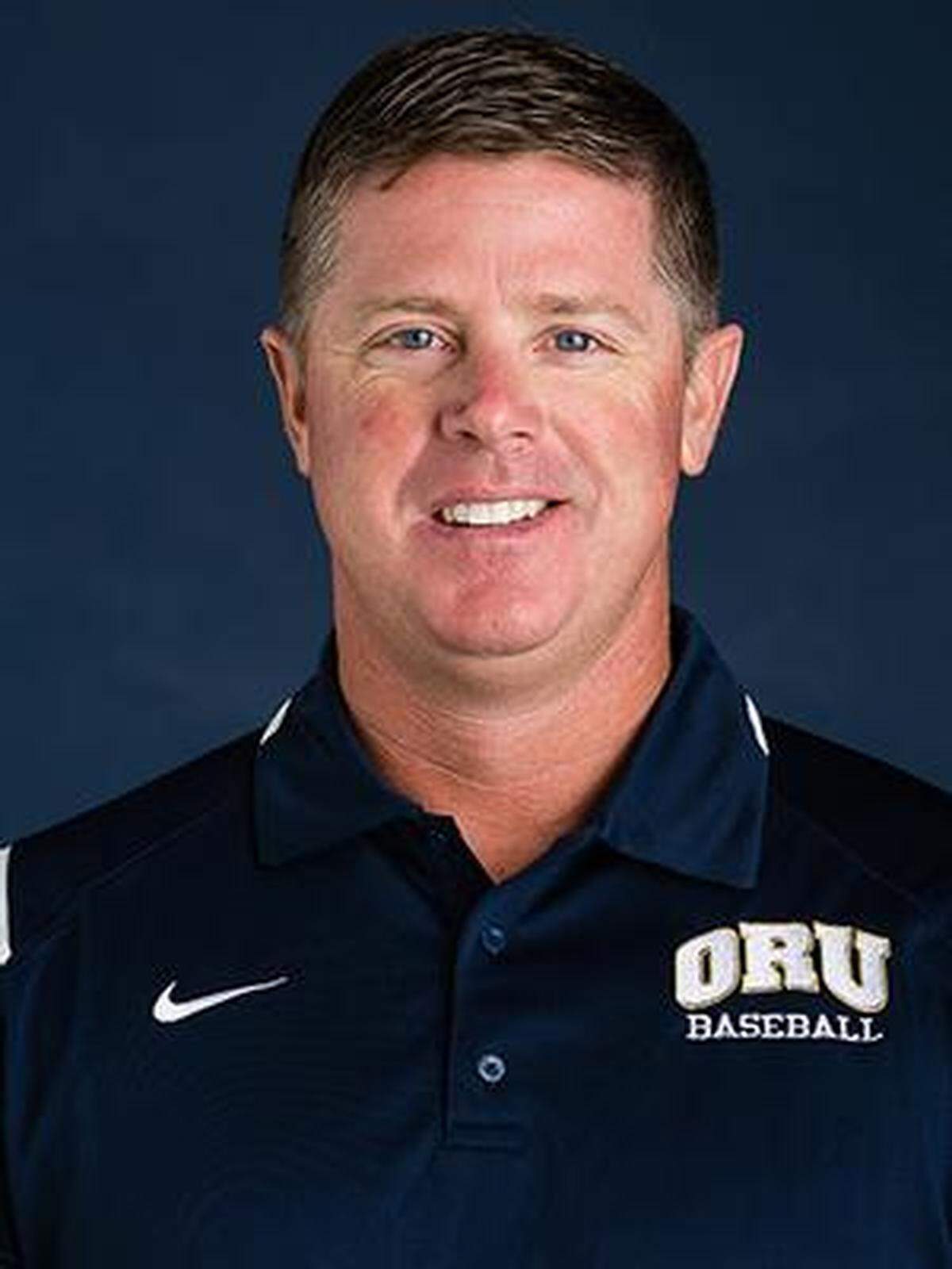 Oral Roberts head coach Ryan Folmar