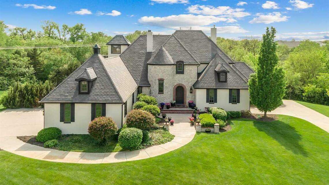 Heated resistance pool just one amenity of east Wichita home up for $1.25M. Look inside