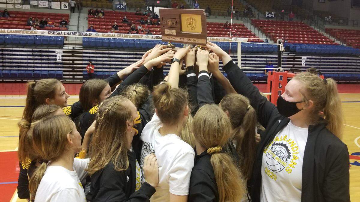 The Andale volleyball team lost in the Kansas Class 4A championship match for the second straight season, capping off the program’s most successful three-year run ever.