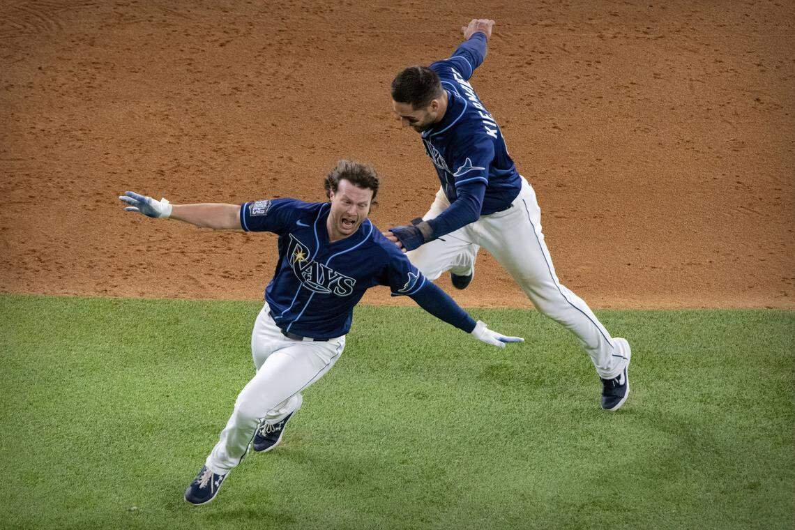 Former major-league outfielder Brett Phillips, a 2020 World Series hero, made his first professional start on the mound for the GPS Legends in the NBC World Series in Wichita on Monday. He struck out all three hitters he faced, which he hopes to spark a comeback attempt to return to the MLB as a pitcher.
