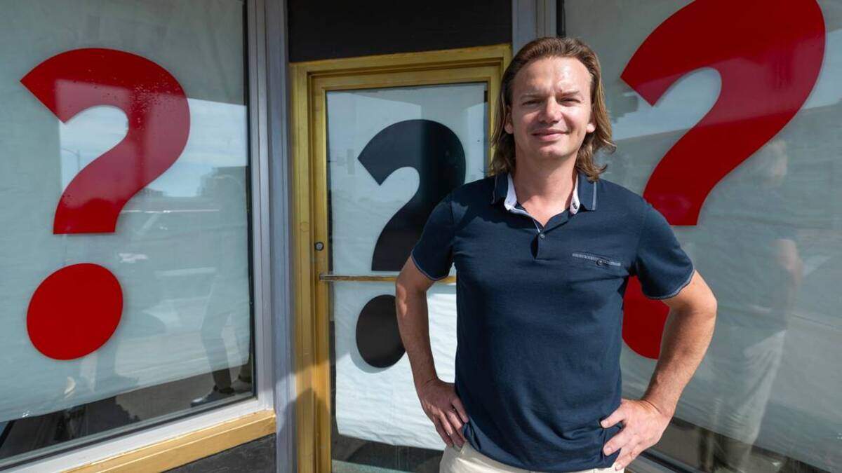 Stephen Holt is in a parking dispute with the owner of the Crown Uptown Theatre next door.