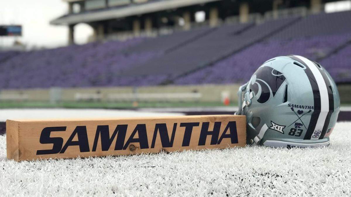 The K-State football team will honor the memory of Wildcats rower Samantha Scott. (Courtesy Photo from K-State Athletics)