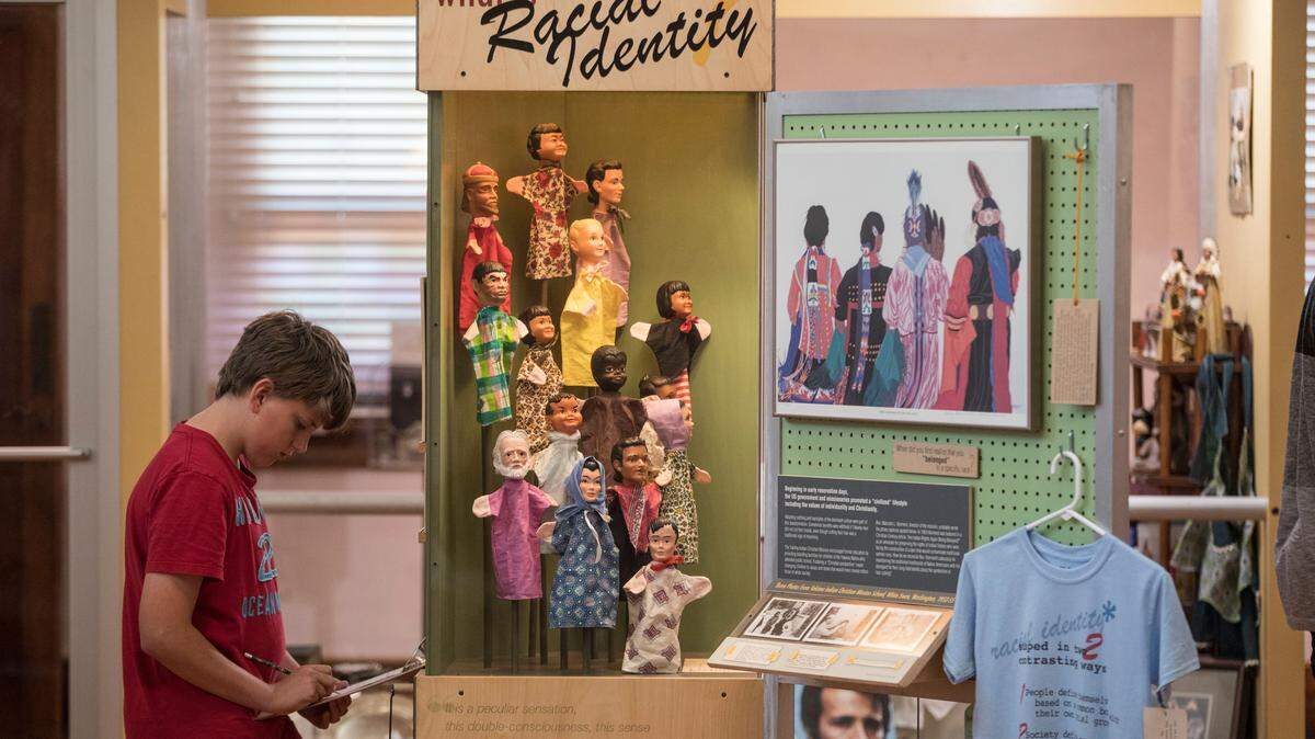 The Kansas African American Museum has a new exhibit of thrift-store finds that reflect historical attitudes and cultural stereotypes about race. Admission to the museum is free this Saturday afternoon in celebration of Father’s Day.