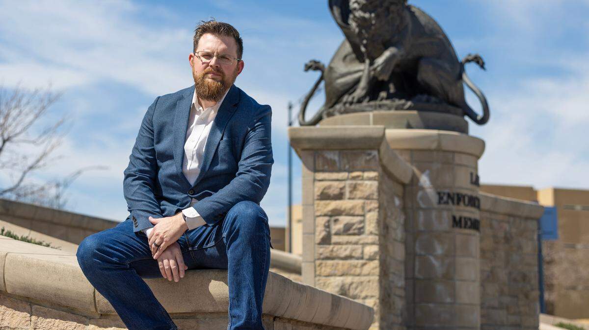 Dan Oblinger retired from the Wichita Police Department in February. He was a crisis negotiator and had a big impact on the department’s training for crisis negotiation and mental health calls. He also built cases against human traffickers.