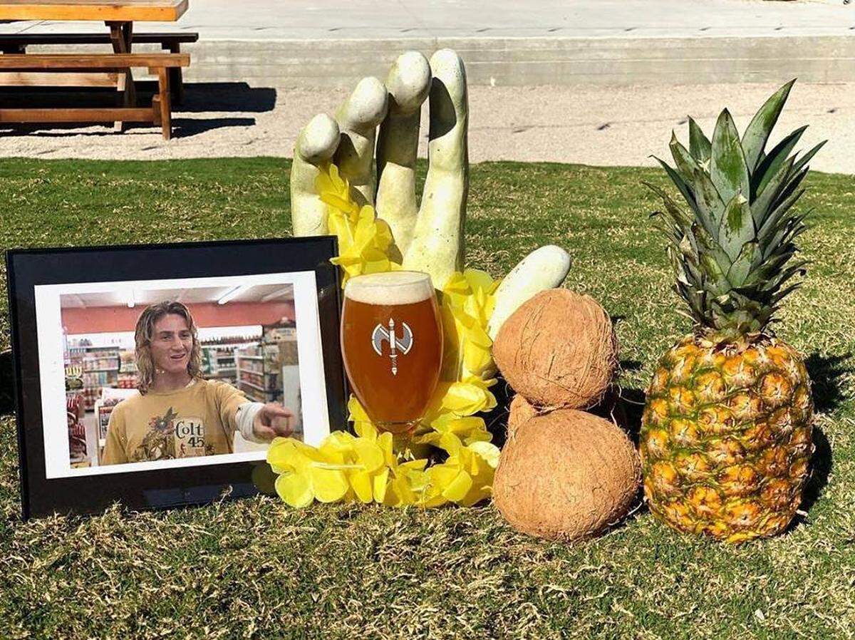 “Aloha Mr. Hand.” This beer at Nortons Brewing Company pays homage to a famous line in “Fast Times at Ridgemont High.”