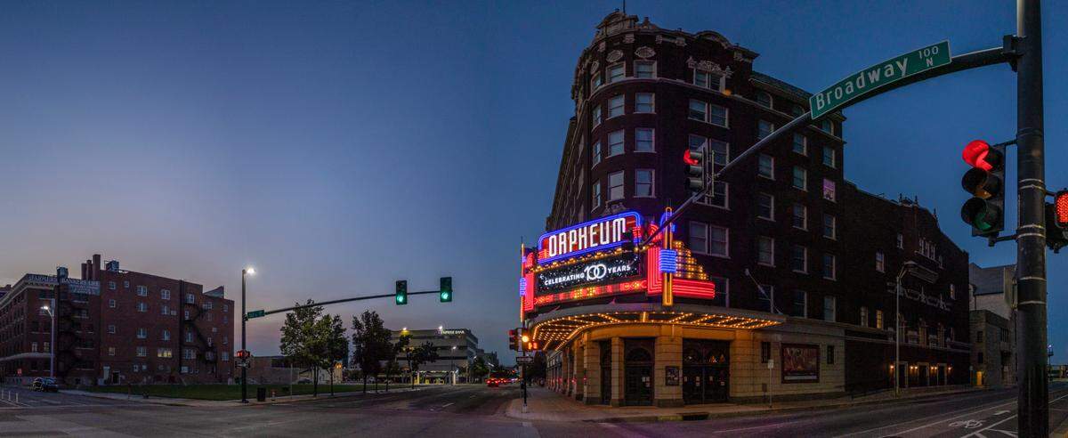 Wichita’s historic Orpheum Theatre opened to the public on September 4, 1922. After nearly meeting wrecking ball in the late 1980’s the theatre was saved and is staple of Wichita’s entertainment scene today.