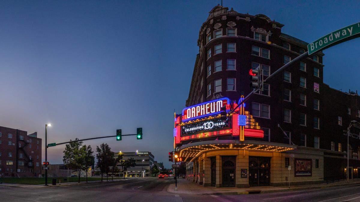 Wichita’s Orpheum Theatre opened to the public on September 4, 1922.